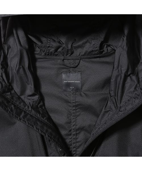 MOIF（モイフ）の「[SS25] LT WADING PARKA / BLACK（ナイロンジャケット・メンズ・その他・S/M/L）」の6枚目の写真