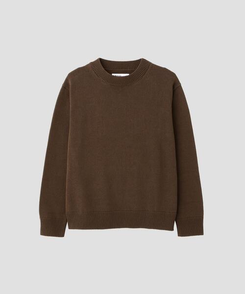 MHL.(エムエイチエル)の「SPORTS COTTON KNITWEAR(ニット/セーター・メンズ・グリーン系その他5/ブラウン系その他2・MEDIUM/LARGE)」の5枚目の写真