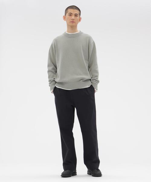 MHL.(エムエイチエル)の「SPORTS COTTON KNITWEAR(ニット/セーター・メンズ・グリーン系その他5/ブラウン系その他2・MEDIUM/LARGE)」の7枚目の写真