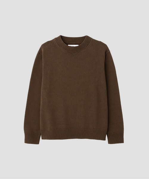 MHL.（エムエイチエル）の「SPORTS COTTON KNITWEAR（ニット/セーター・メンズ・グリーン系その他5/ブラウン系その他2・MEDIUM/LARGE）」の11枚目の写真