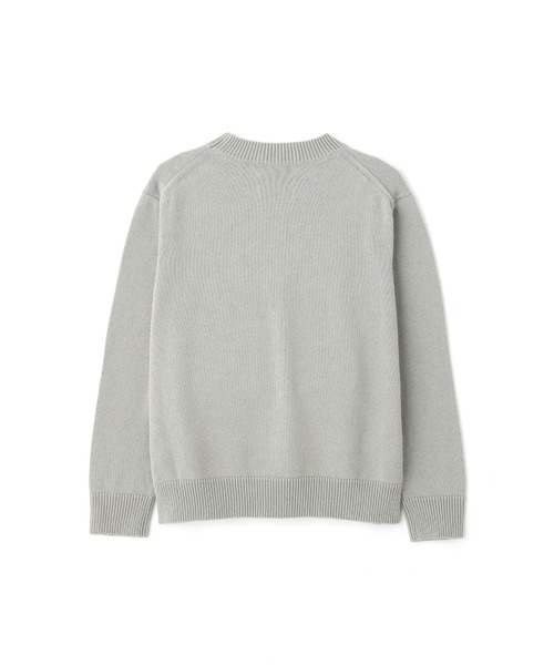 MHL.（エムエイチエル）の「SPORTS COTTON KNITWEAR（ニット/セーター・メンズ・グリーン系その他5/ブラウン系その他2・MEDIUM/LARGE）」の7枚目の写真