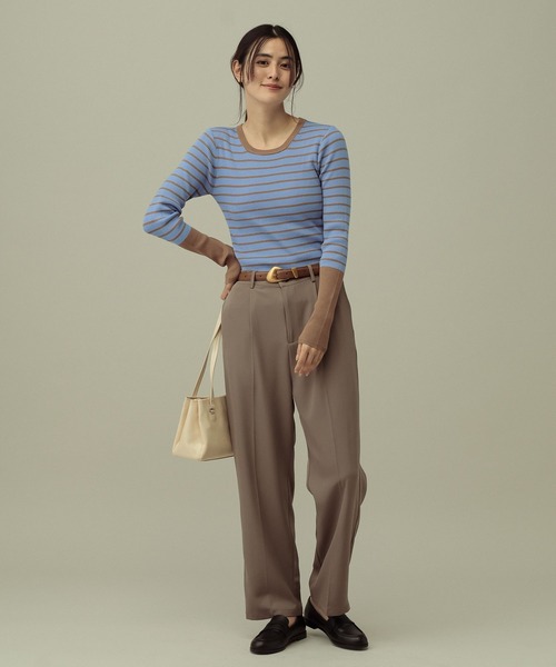 LAKOLE（ラコレ）の「コインローファー / 640184（ローファー・レディース・ベージュ/ブラック・LARGE/MEDIUM）」の7枚目の写真