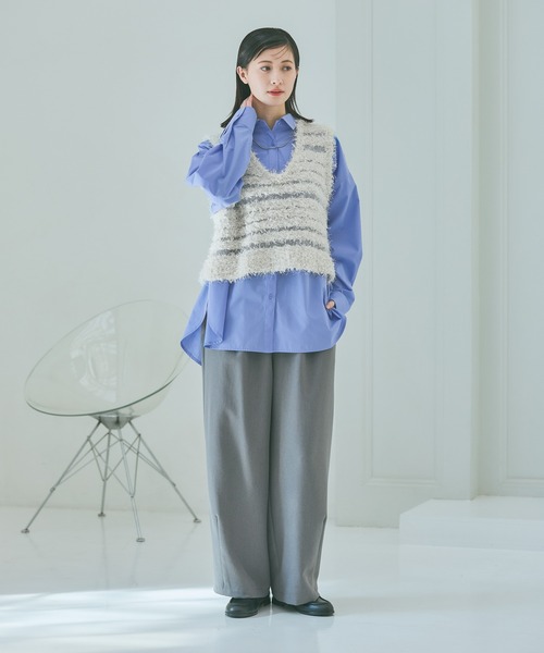 LAKOLE（ラコレ）の「コインローファー / 640184（ローファー・レディース・ベージュ/ブラック・LARGE/MEDIUM）」の6枚目の写真