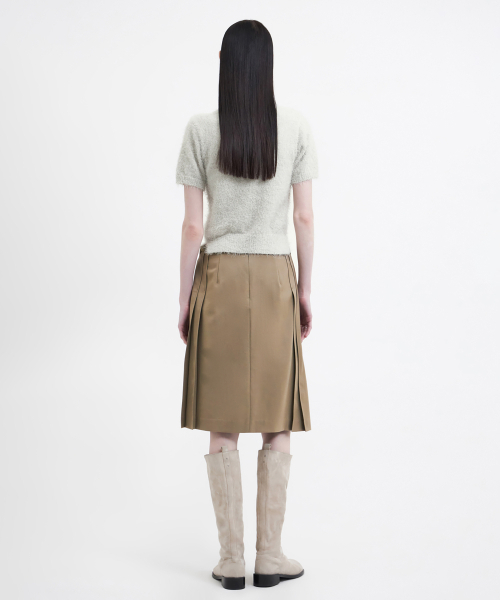 YOUTH(ユース)の「Scoop-Neck H/S Knit Cardigan - Light Grey(ニット/セーター・レディース・その他・S/M/L)」の5枚目の写真