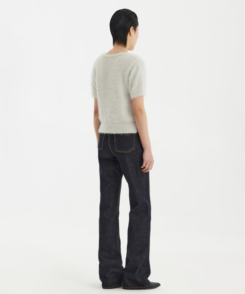 YOUTH(ユース)の「Scoop-Neck H/S Knit Cardigan - Light Grey(ニット/セーター・レディース・その他・S/M/L)」の10枚目の写真