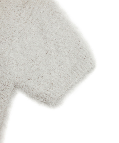 YOUTH(ユース)の「Scoop-Neck H/S Knit Cardigan - Light Grey(ニット/セーター・レディース・その他・S/M/L)」の12枚目の写真