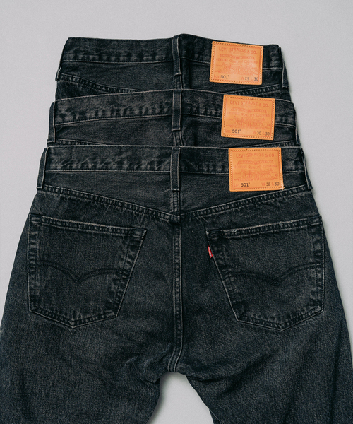 再》LEVI'S(R)/リーバイス(R) 別注 BIG E 501(R) BLACK L28（デニム