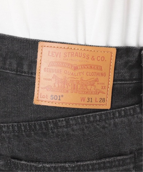 Levi's(リーバイス)の「LEVI’S(R)/リーバイス(R) 別注 BIG E 501(R) BLACK L28(デニムパンツ・メンズ・ブラック・28/29/30/31/32/33/34/36/38)」の5枚目の写真