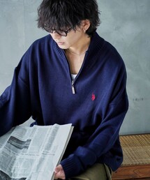 ブランド古着】「ハーフジップ」に該当するニット/セーター古着通販