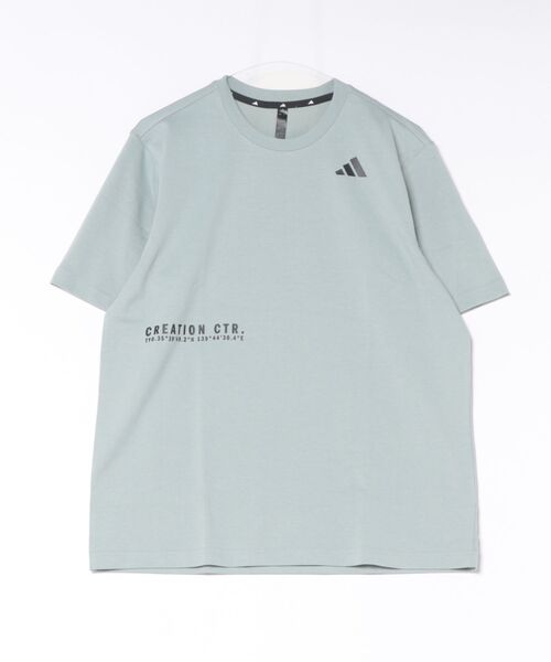 adidas(アディダス)の「adidas/アディダス 半袖 Tシャツ SB250(Tシャツ/カットソー・メンズ・ホワイト/ブラック/セージグリーン・3XL/2XL/M/XL/L)」の13枚目の写真