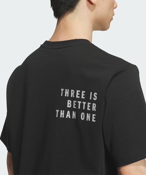 adidas(アディダス)の「adidas/アディダス 半袖 Tシャツ SB250(Tシャツ/カットソー・メンズ・ホワイト/ブラック/セージグリーン・3XL/2XL/M/XL/L)」の21枚目の写真