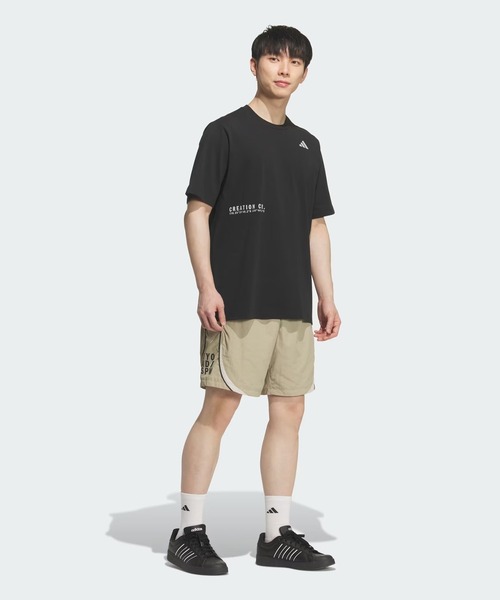 adidas(アディダス)の「adidas/アディダス 半袖 Tシャツ SB250(Tシャツ/カットソー・メンズ・ホワイト/ブラック/セージグリーン・3XL/2XL/M/XL/L)」の12枚目の写真