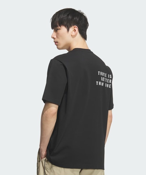 adidas(アディダス)の「adidas/アディダス 半袖 Tシャツ SB250(Tシャツ/カットソー・メンズ・ホワイト/ブラック/セージグリーン・3XL/2XL/M/XL/L)」の11枚目の写真