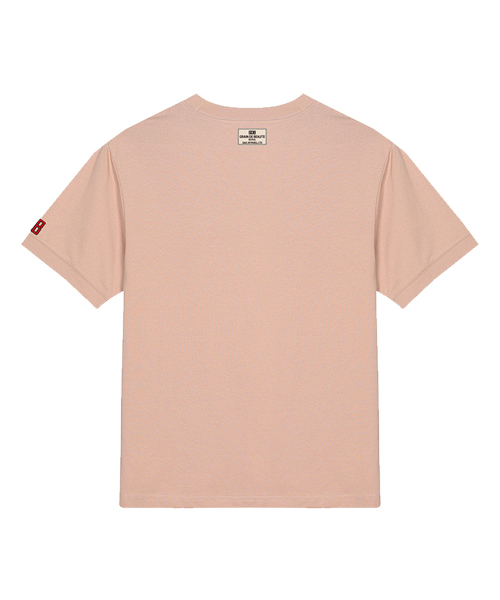 GRAIN DE BEAUTE（グランデボーテ）の「SIGNATURE T-SHIRT 03 [INDY PINK]（Tシャツ/カットソー・レディース・ピンク・S/M/L/XL）」の3枚目の写真