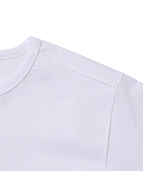 CARGOBROS(カーゴブロス)の「ヘンリーネッククールエアロ半袖Tシャツ(ホワイト)(Tシャツ/カットソー・メンズ・その他・FREE)」の4枚目の写真
