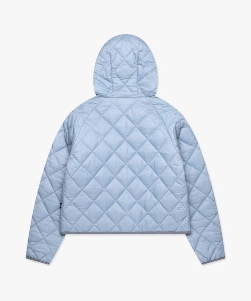 LMCの「WM OG QUILTED HOODIE JACKET ash blue(ダウンジャケット/コート・レディース・その他・M/S)」の4枚目の写真