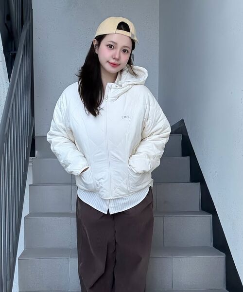 LMCの「WM OG QUILTED HOODIE JACKET ash blue(ダウンジャケット/コート・レディース・その他・M/S)」の9枚目の写真
