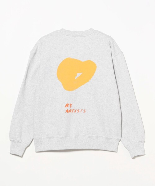 BEAMS T(ビームスティー)の「Mayumi Yamase / Crew Neck Sweat(スウェット・メンズ・ライトグレー・X-SMALL/SMALL/LARGE/X-LARGE)」の5枚目の写真