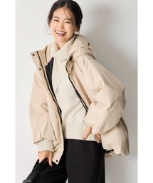 M.deux（エムドゥ）の「ドロストフーディーダウンジャケット（ダウンジャケット/コート）」