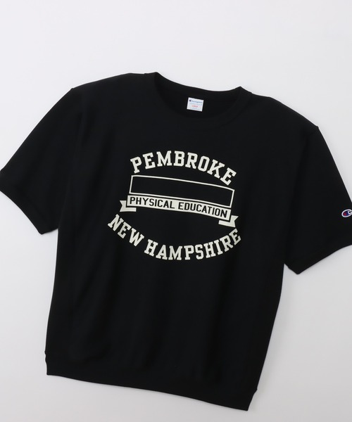 Champion(チャンピオン)の「【Champion/チャンピオン】メンズ リバースウィーブ(R) ショートスリーブクルーネックスウェットシャツ(スウェット・メンズ・オートミール/ネイビー/ダークブラック/グレー・X-LARGE/LARGE/MEDIUM)」の14枚目の写真