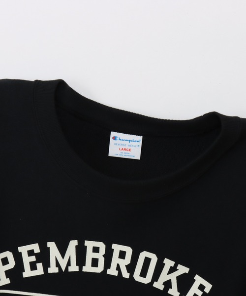 Champion(チャンピオン)の「【Champion/チャンピオン】メンズ リバースウィーブ(R) ショートスリーブクルーネックスウェットシャツ(スウェット・メンズ・オートミール/ネイビー/ダークブラック/グレー・X-LARGE/LARGE/MEDIUM)」の15枚目の写真