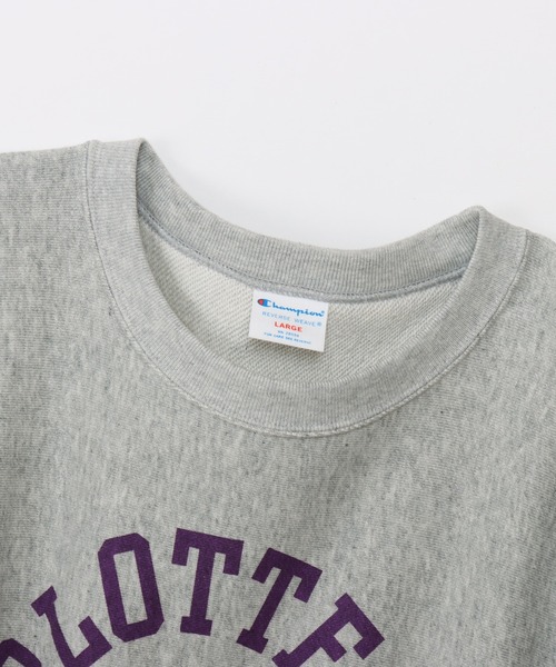 Champion(チャンピオン)の「【Champion/チャンピオン】メンズ リバースウィーブ(R) ショートスリーブクルーネックスウェットシャツ(スウェット・メンズ・オートミール/ネイビー/ダークブラック/グレー・X-LARGE/LARGE/MEDIUM)」の19枚目の写真