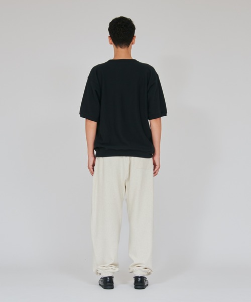 Champion(チャンピオン)の「【Champion/チャンピオン】メンズ リバースウィーブ(R) ショートスリーブクルーネックスウェットシャツ(スウェット・メンズ・オートミール/ネイビー/ダークブラック/グレー・X-LARGE/LARGE/MEDIUM)」の11枚目の写真