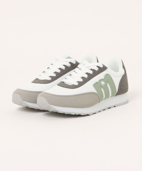 moz（モズ）の「《moz: SWEDEN LAGOM》モズジョグスニーカー（スニーカー・レディース・ライトグレー/ベージュ/ネイビー/ブラック・23.0cm/23.5cm/24.0cm/24.5cm/22.5cm）」の2枚目の写真