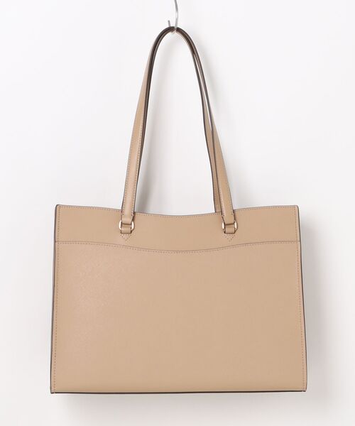 MICHAEL KORS(マイケルコース)の「JET SET TRAVEL サフィアーノレザー ポケット トート ラージ(トートバッグ・レディース・キャメル・FREE)」の2枚目の写真