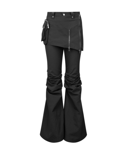 NACHE(ナチェ)の「BOOTS CUT SKIRT PANTS (UNISEX) BLACK(その他パンツ・レディース・その他・1/2/0)」の4枚目の写真