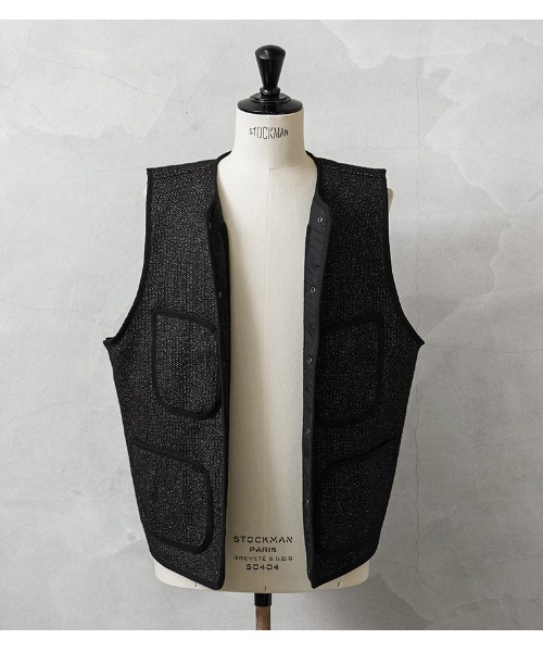 HOUSTON ヒューストン 51564 BEACH CLOTH VEST ビーチクロス ベスト
