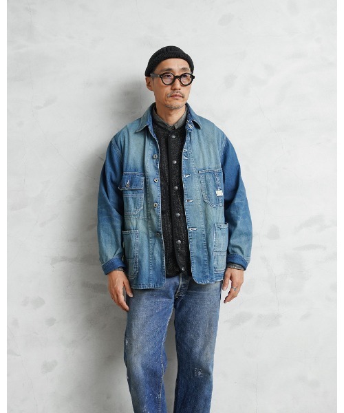 HOUSTON(ヒューストン)の「HOUSTON ヒューストン 51564 BEACH CLOTH VEST ビーチクロス ベスト(ベスト・メンズ・ブラウン/ブラック・40/42/44/38)」の8枚目の写真