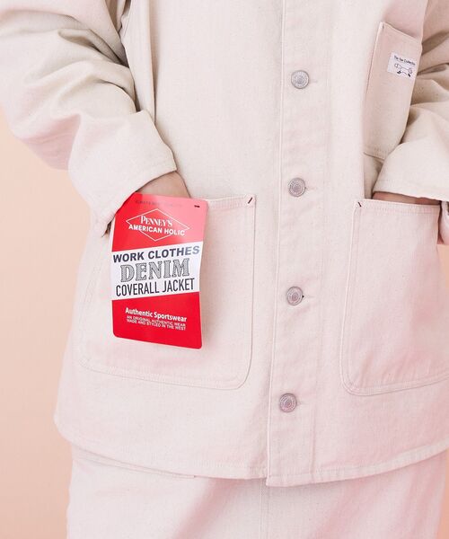 PENNEY'S】デニムカバーオール（デニムジャケット）｜PENNEYS（ぺ