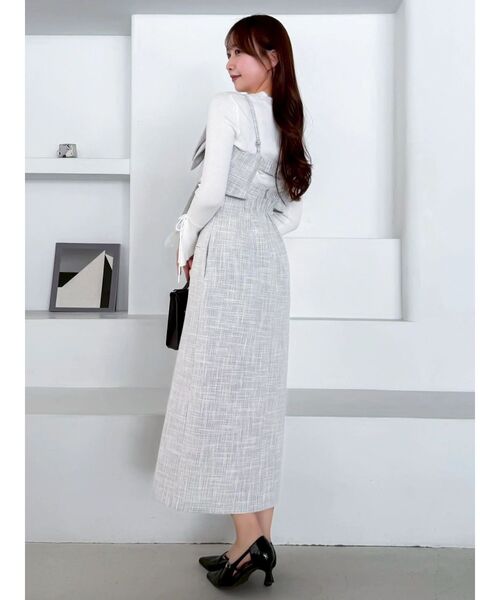 dazzlin♡リピ様 セール】リボンデザインIラインワンピース（ワンピース）｜dazzlin