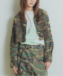 GO TO HOLLYWOOD（ゴートゥーハリウッド）の「Cutwork Fatigue Short Jacket（ミリタリージャケット）」