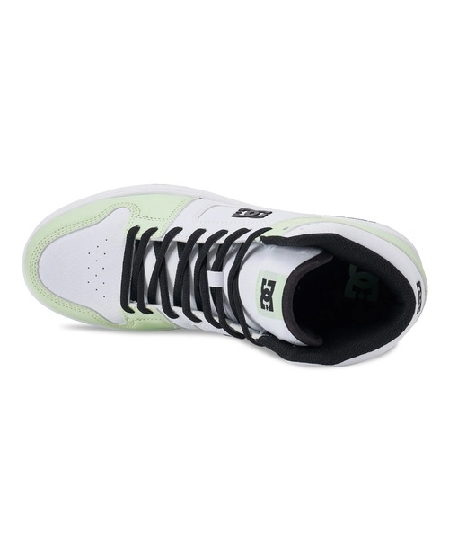 DC SHOES(ディーシーシューズ)の「DC SHOES メンズ MANTECA 4 HI SN フットウェア スニーカー【2026年春夏モデル】/DCハイカットスニーカー(スニーカー・メンズ・ライトブラウン/ミント・24cm/25cm/25.5cm/26cm/26.5cm/27cm/27.5cm/28cm/29cm/23cm/28.5cm)」の4枚目の写真