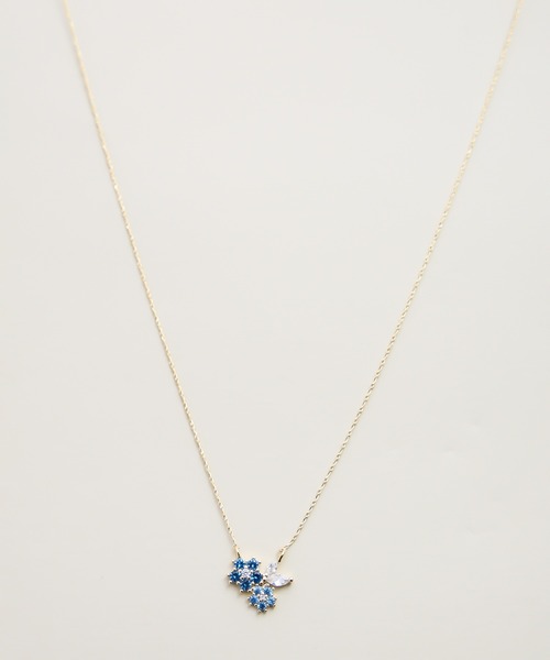 Zoule ゾーラ：FLOWER LETTER SERIES jewel flower letter2 花言葉
