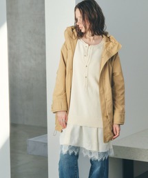 YECCA VECCA（イェッカヴェッカ）の「【撥水/花粉ガード】ミドル丈マウンテンパーカー（マウンテンパーカー）」