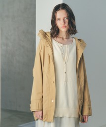 YECCA VECCA（イェッカヴェッカ）の「【撥水/花粉ガード】ミドル丈マウンテンパーカー（マウンテンパーカー）」