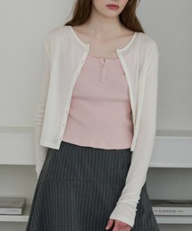 GIUNON | scallop sheer cardigan / スカラップシアーカーディガン(カーディガン/ボレロ)