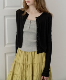 GIUNON | scallop sheer cardigan / スカラップシアーカーディガン(カーディガン/ボレロ)