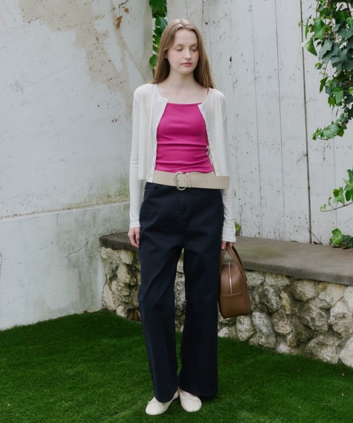 GIUNON(ジウノン)の「scallop sheer cardigan / スカラップシアーカーディガン(カーディガン/ボレロ・レディース・ブラック/グレー/ブルー/アイボリー・FREE)」の13枚目の写真