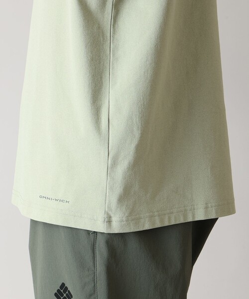 Columbia（コロンビア）の「UVカット 速乾 Columbia／ライトキャニオン グラフィック ロングスリーブTシャツ／コロンビア（Tシャツ/カットソー・メンズ・ホワイト/ブラック/グリーン・S/XL/L/M）」の14枚目の写真