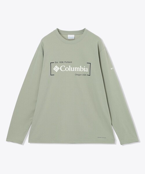 Columbia（コロンビア）の「UVカット 速乾 Columbia／ライトキャニオン グラフィック ロングスリーブTシャツ／コロンビア（Tシャツ/カットソー・メンズ・ホワイト/ブラック/グリーン・S/XL/L/M）」の19枚目の写真