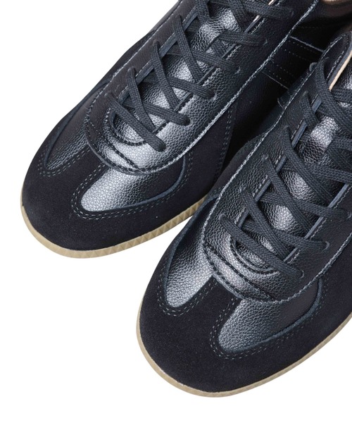 GERMAN TRAINER（ジャーマントレーナー）の「【GERMAN TRAINER】ジャーマントレーナー（スニーカー・メンズ・ホワイト×ホワイト/ブラック・39/38/37/36/44/43/42/41/40）」の20枚目の写真