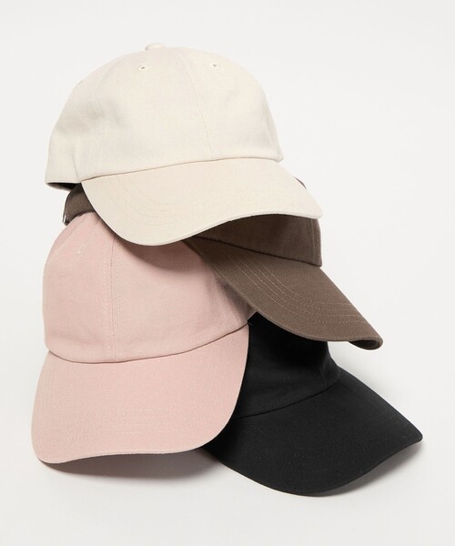BEAUTY&YOUTH UNITED ARROWS（ビューティーアンドユースユナイテッドアローズ）の「コットン キャップ ウォッシャブル（キャップ・レディース・ダークブラウン/ブラック/ライトピンク/ナチュラル・FREE）」の9枚目の写真