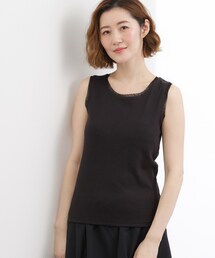 grove | チュールクルーネックタンクトップ(タンクトップ)