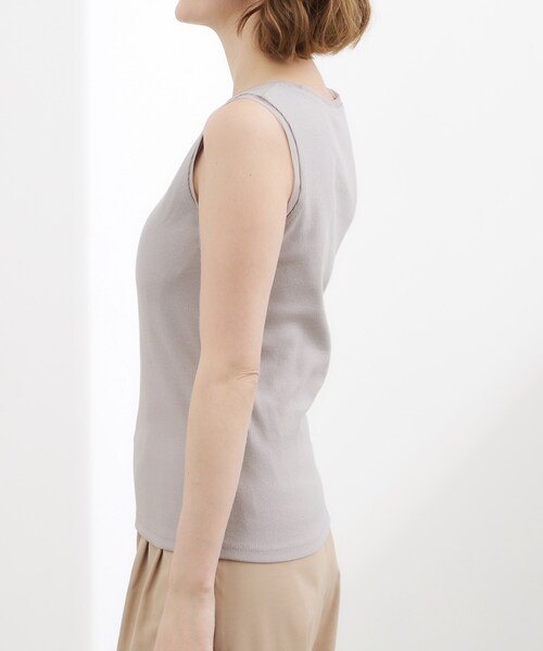 grove（グローブ）の「チュールクルーネックタンクトップ（タンクトップ・レディース・ライトグレー/ブラック/オフホワイト・02/03/01/04/05）」の17枚目の写真