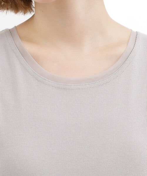 grove（グローブ）の「チュールクルーネックタンクトップ（タンクトップ・レディース・ライトグレー/ブラック/オフホワイト・02/03/01/04/05）」の19枚目の写真