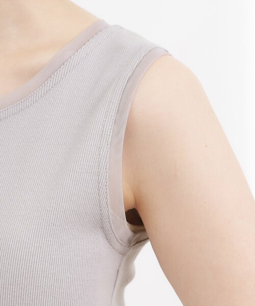 grove（グローブ）の「チュールクルーネックタンクトップ（タンクトップ・レディース・ライトグレー/ブラック/オフホワイト・02/03/01/04/05）」の20枚目の写真